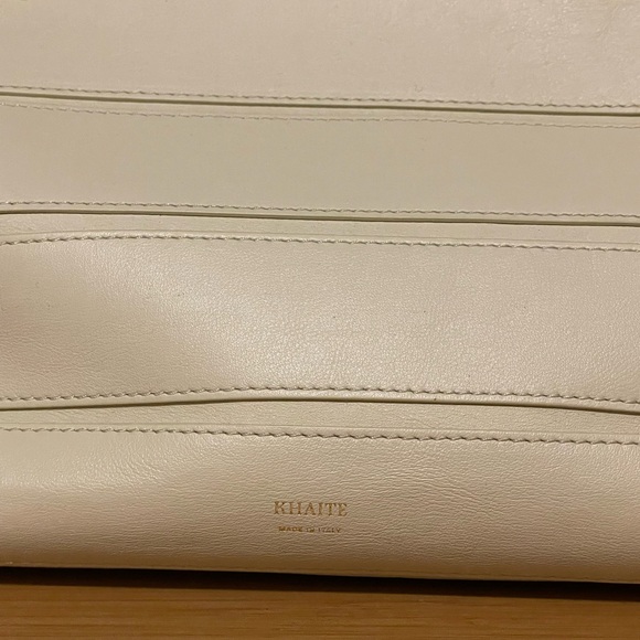 KHAITE Florence Stripe Leather Tote - Picture 8 of 15